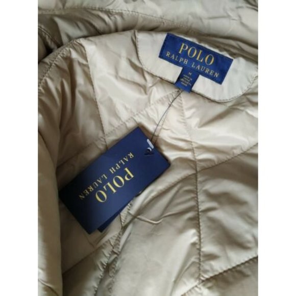 🔥499 Polo Ralph Lauren Water Repellent Commuter Coat Khaki Big & Tall Size 1XB - Picture 10 of 10